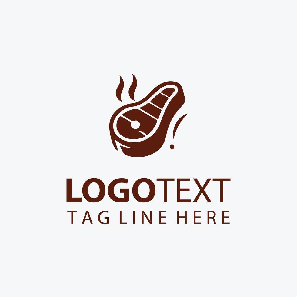 The Steak house Haven logo vector