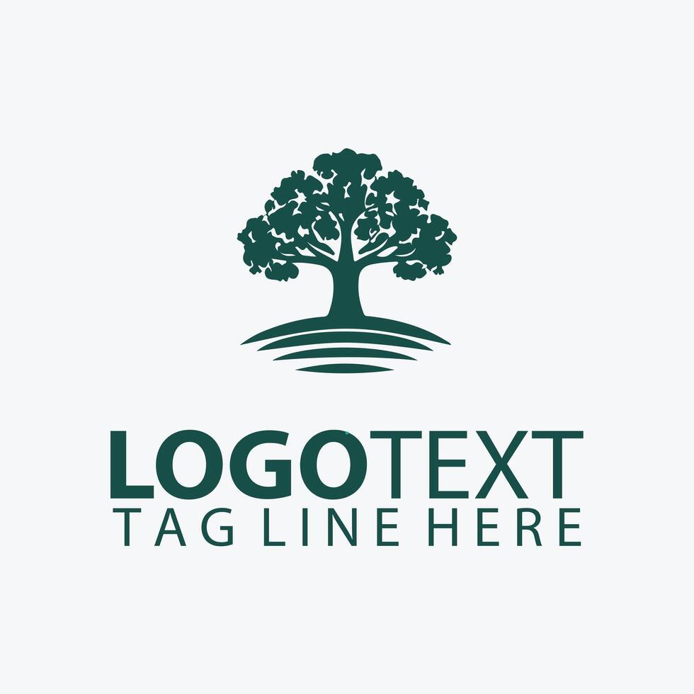 The tree Garden Grove Collective logo vector