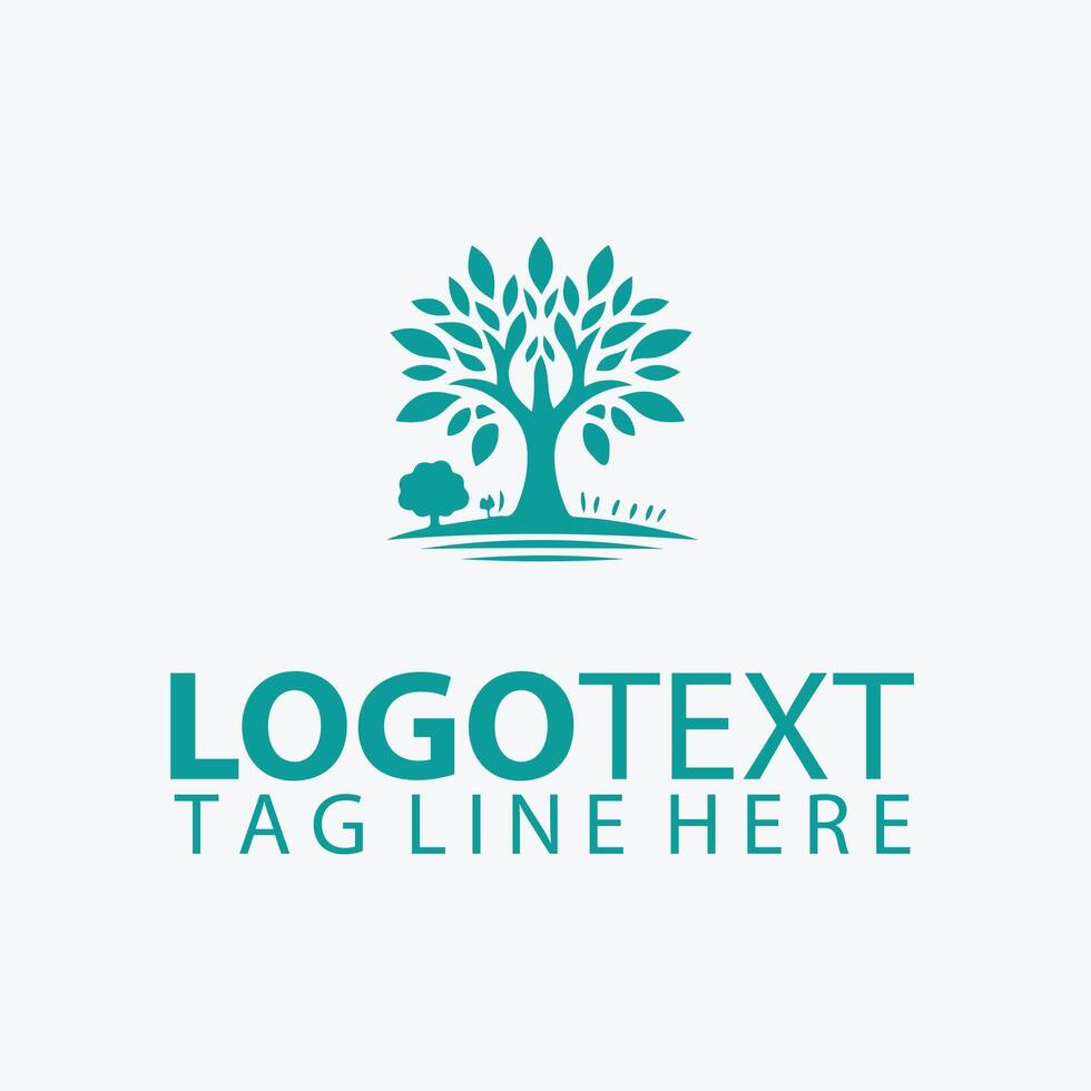 Garden of Greenery garden logo vector