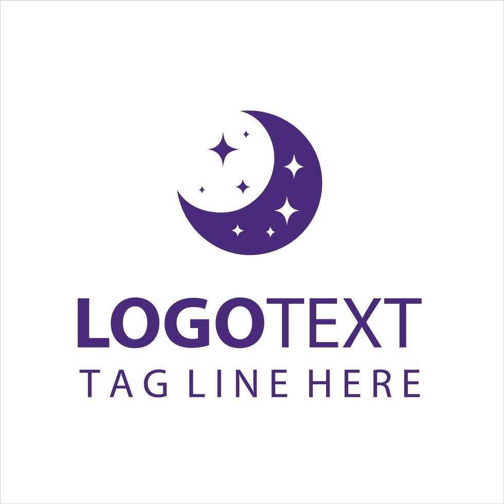 Moon light Mirage Logo vector