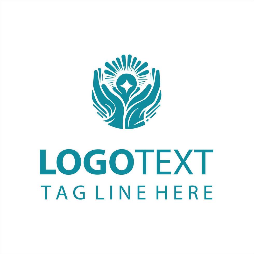 Touch of Hope Hands Logo vector