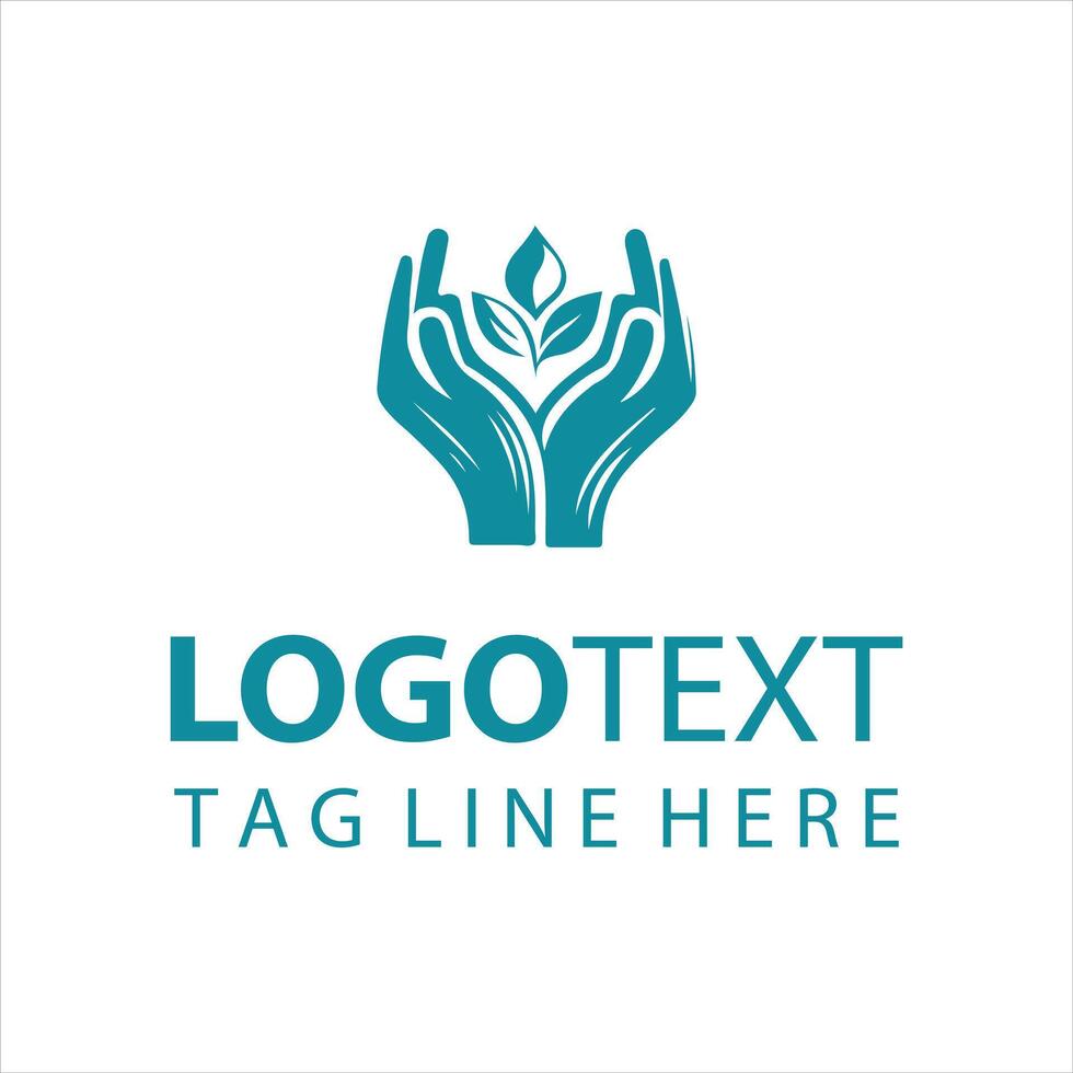 The Touch of Time Hands Logo vector