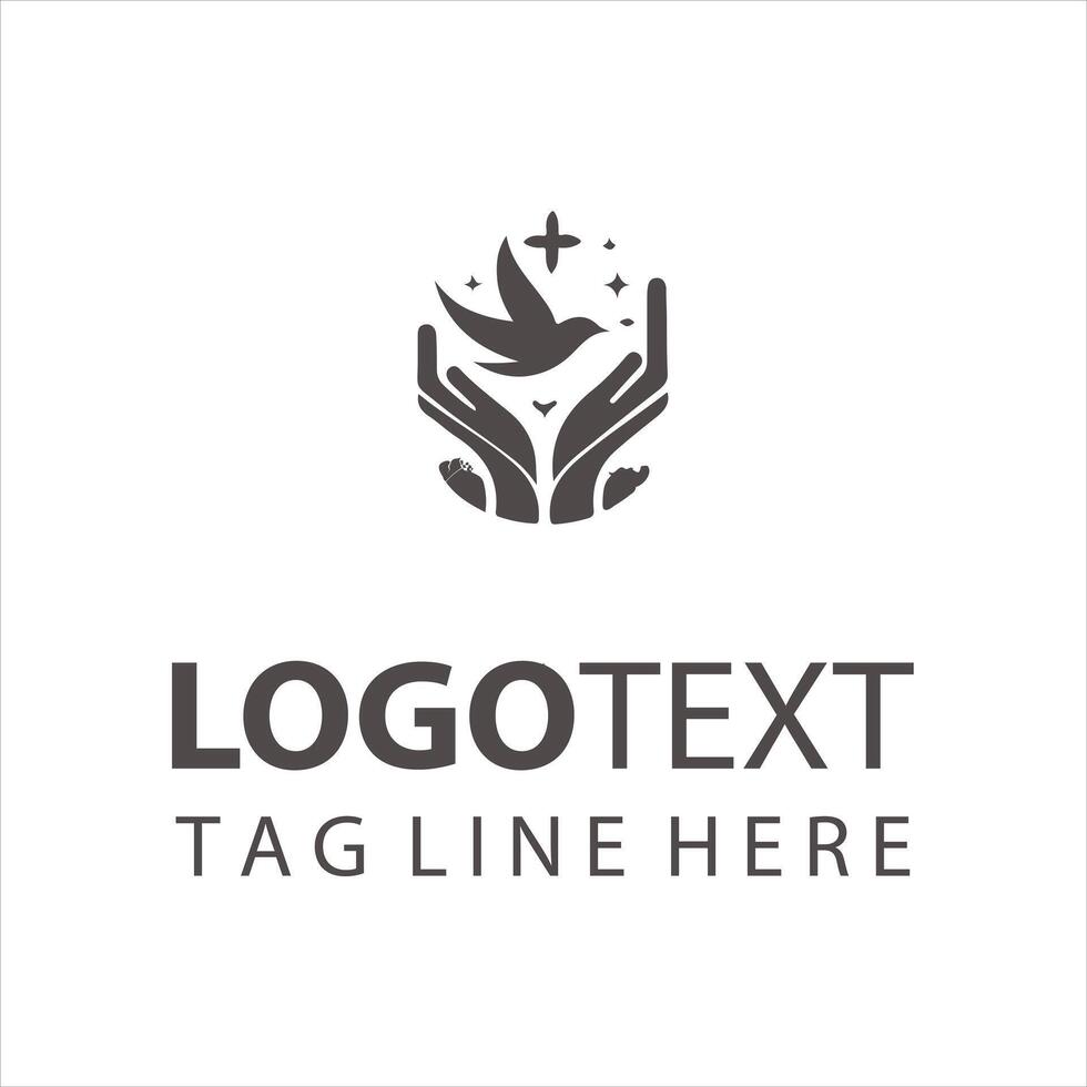 The Hand shake Logo vector