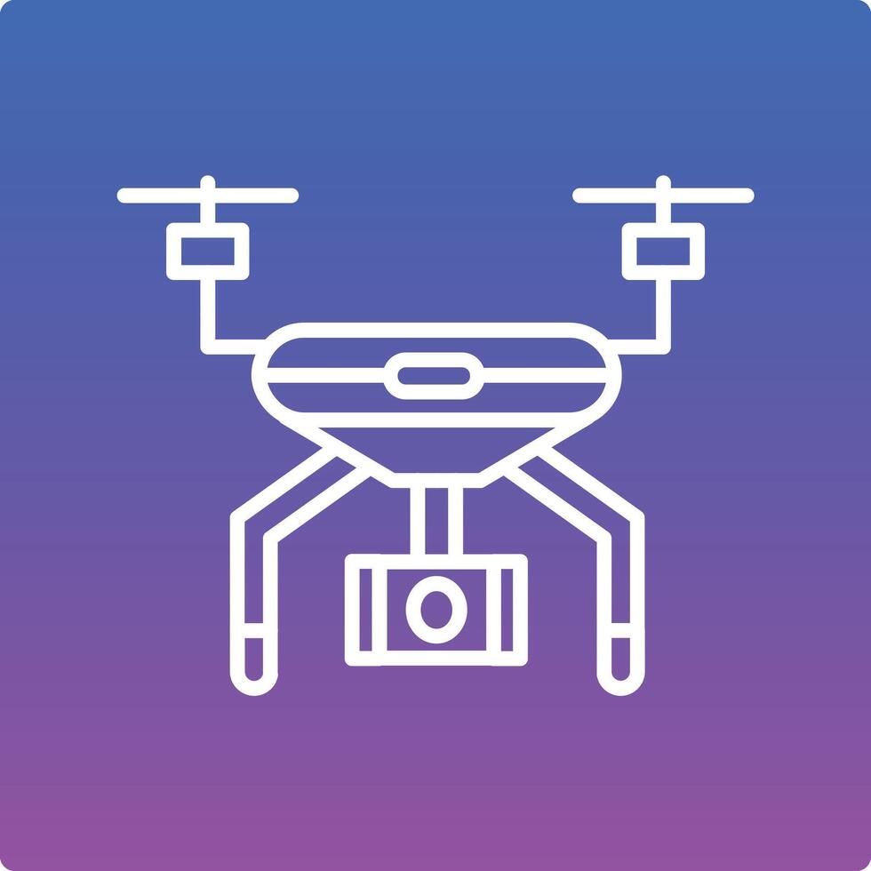 Drone Illustration Icon vector