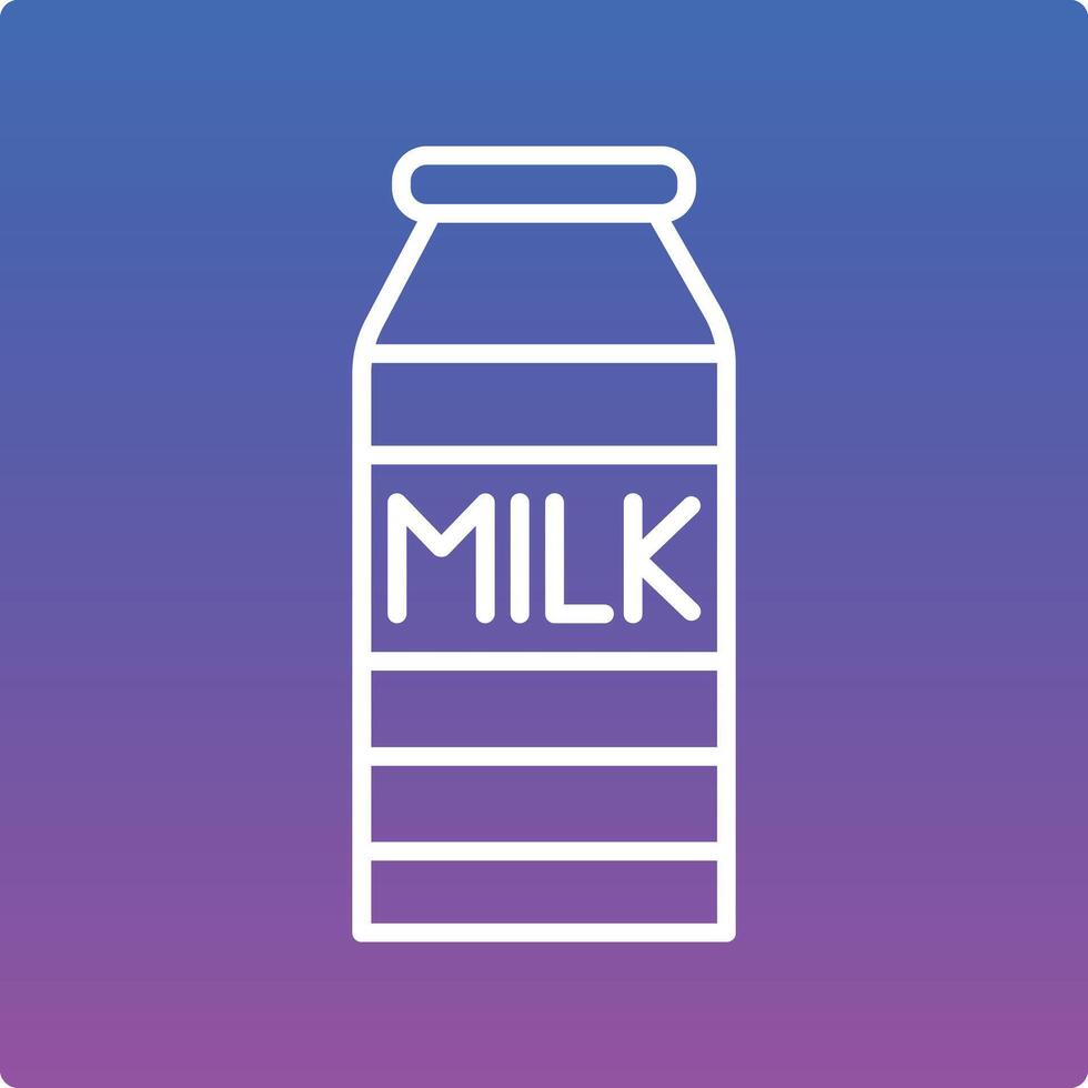 Milk Illustration Icon vector