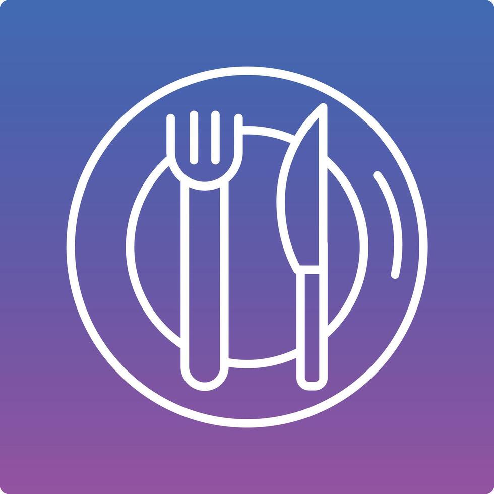 Cutlery Illustration Icon vector