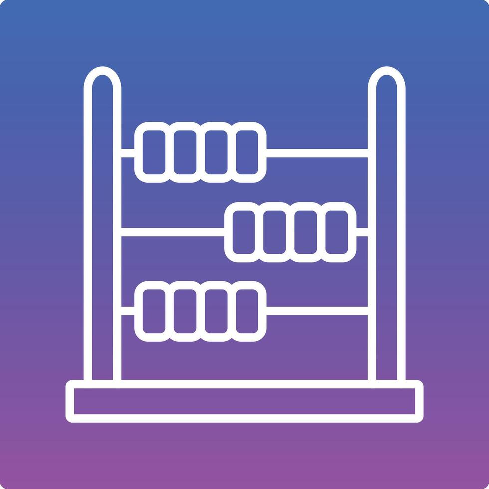 Abacus Illustration Icon vector