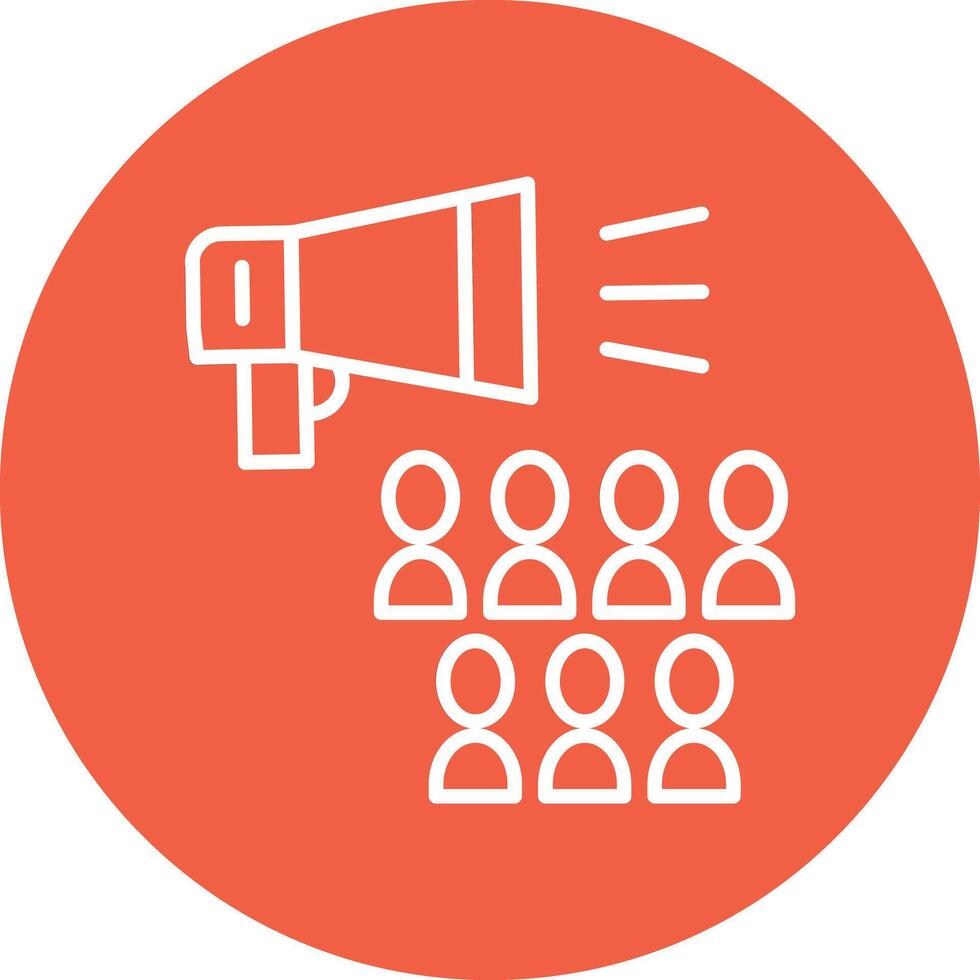 Public Relations Illustration Icon vector