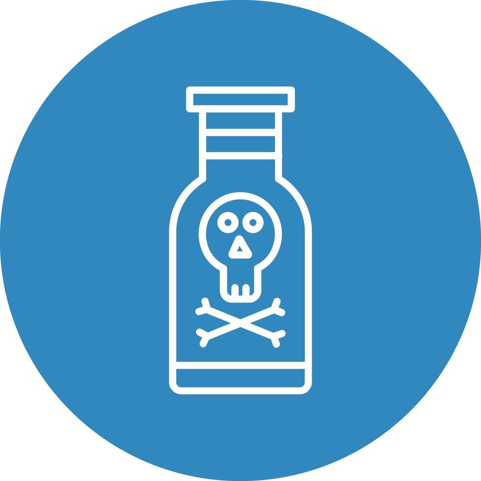 Poison Illustration Icon vector