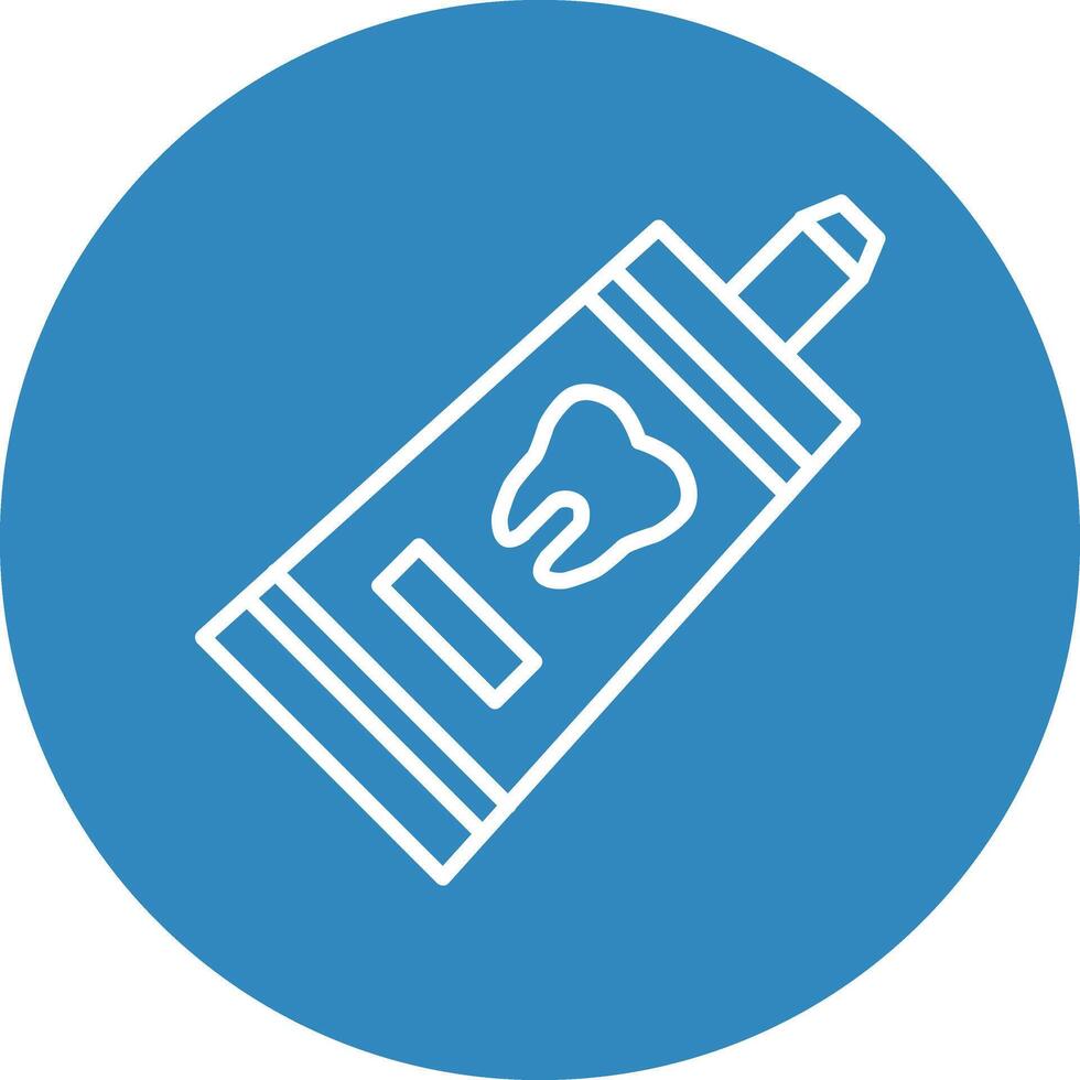 Tooth Paste Illustration Icon vector