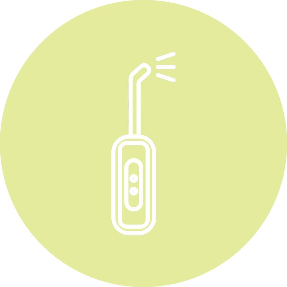 Dental Irrigator Illustration Icon vector