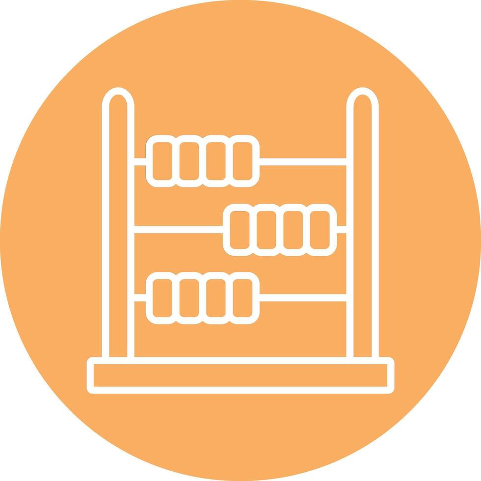 Abacus Illustration Icon vector