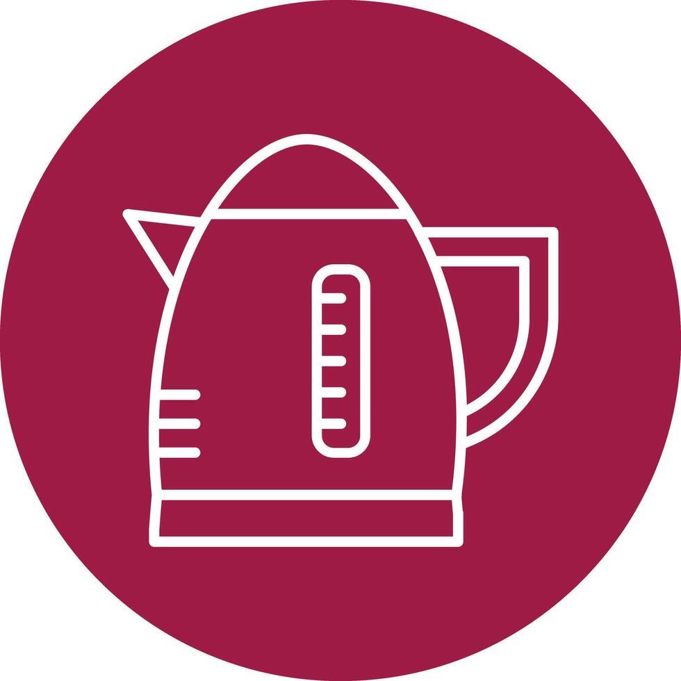 Kettle Illustration Icon vector