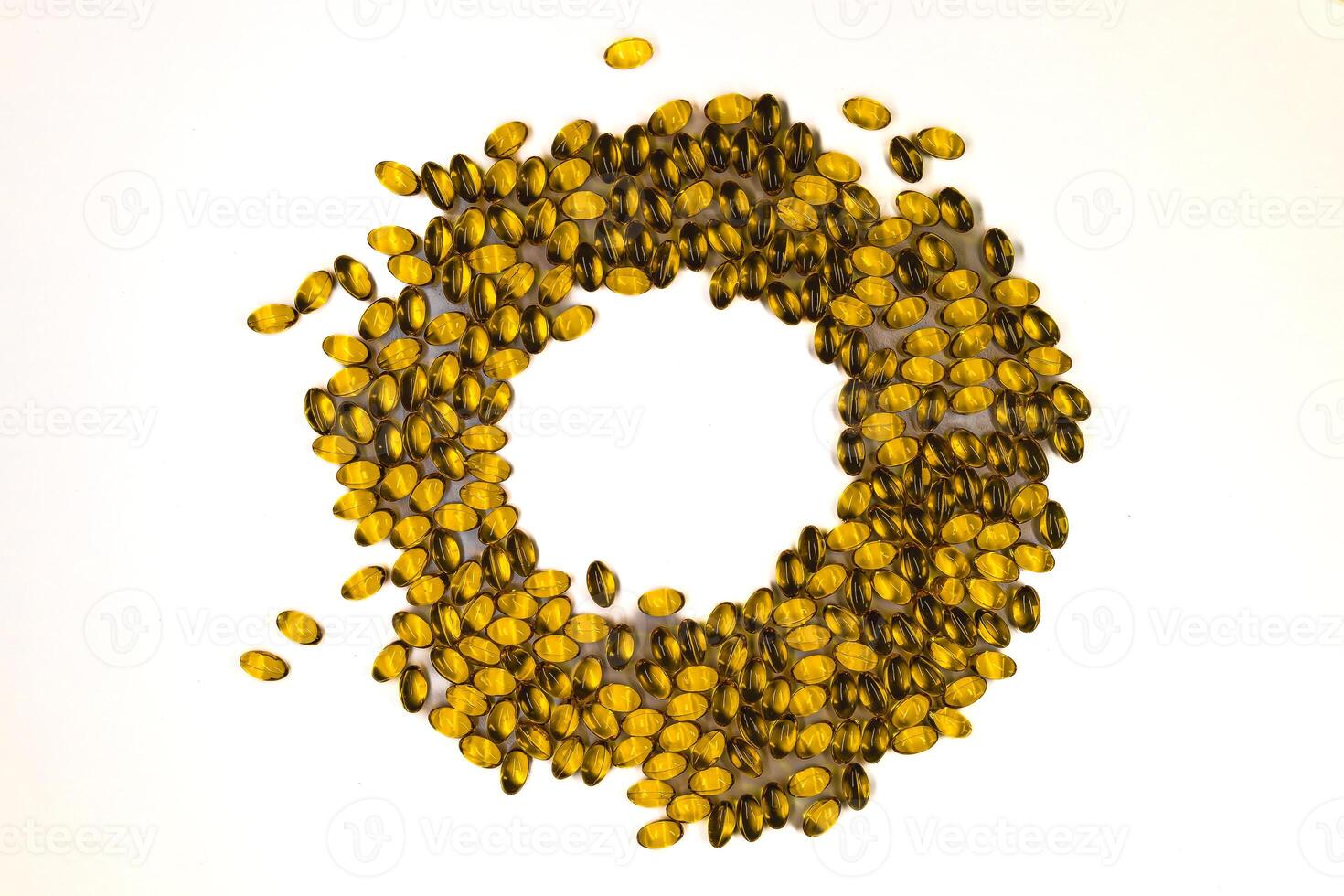 Tablets vitamins with a source of nutrients for vegetarians and lovers of healthy lifestyle photo