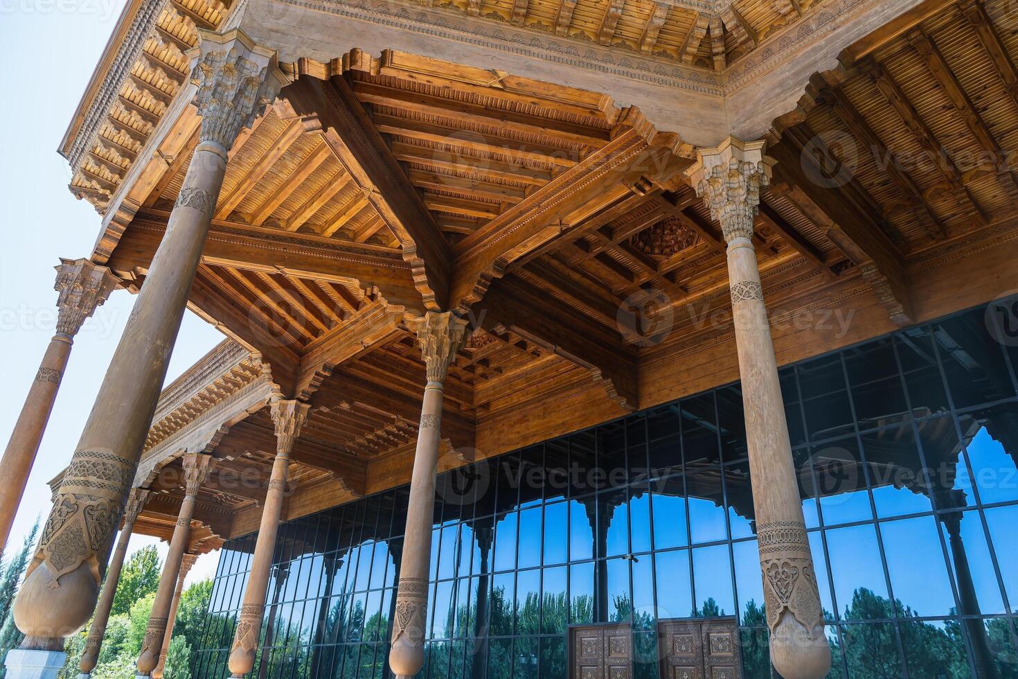 Eastern Arabic-Islamic modern architecture. photo
