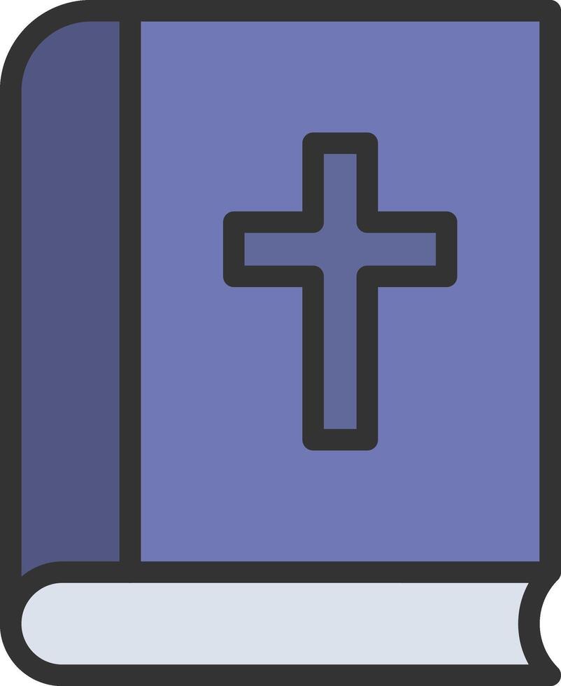 Bible icon image. Suitable for mobile apps, web apps and print media. vector