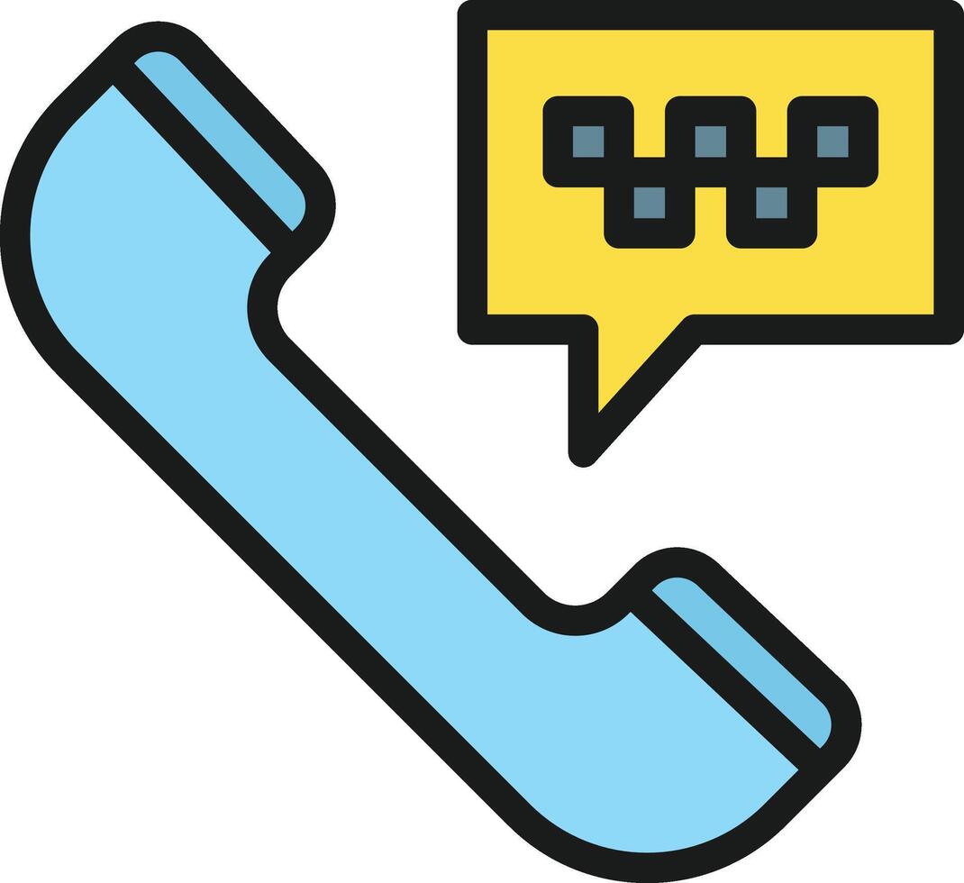 Call Taxi icon image. Suitable for mobile apps, web apps and print media. vector