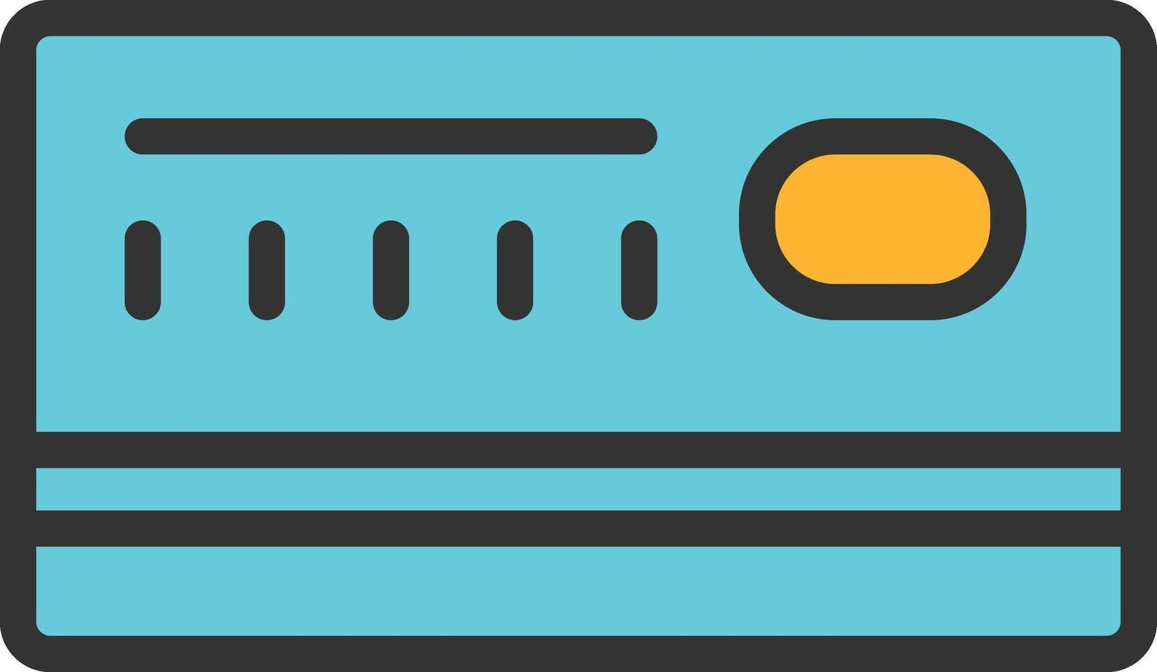 Credit Card icon image. Suitable for mobile apps, web apps and print media. vector