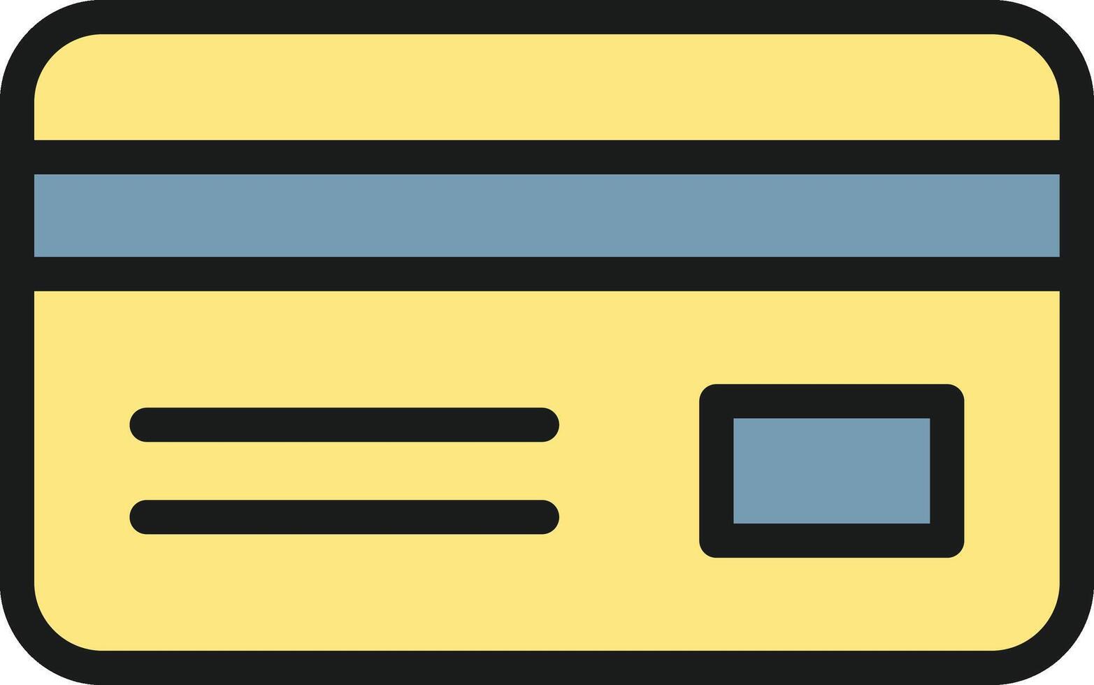 Debit Card icon image. Suitable for mobile apps, web apps and print media. vector