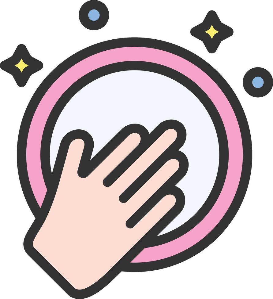 Dish Washing icon image. Suitable for mobile apps, web apps and print media. vector
