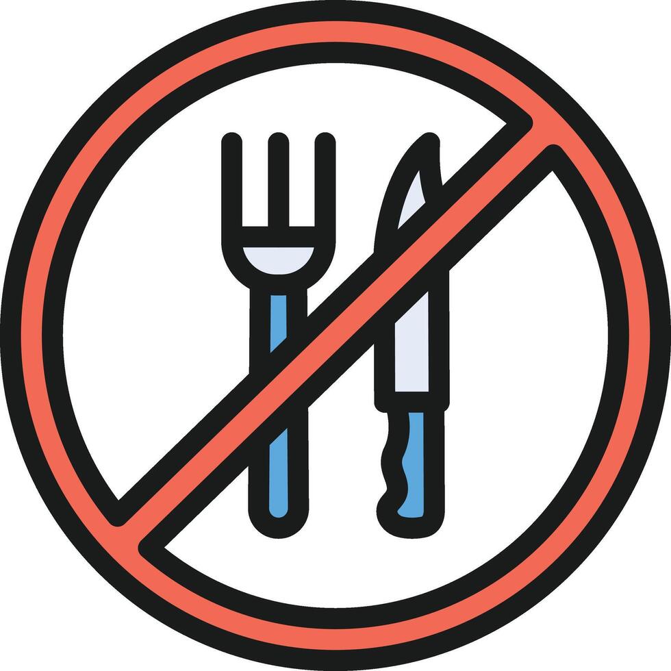 Fasting icon image. Suitable for mobile apps, web apps and print media. vector