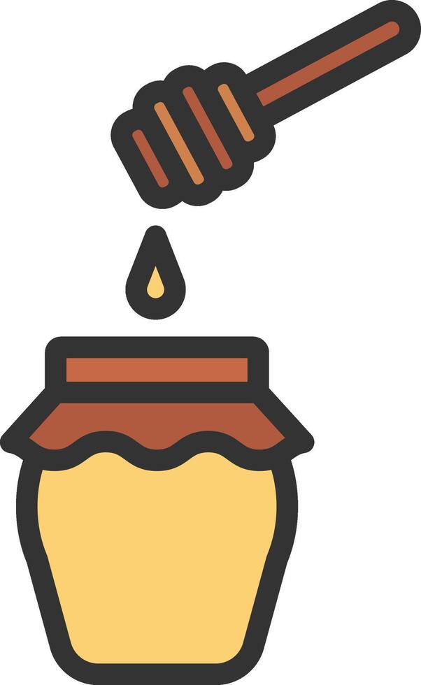 Honey icon image. Suitable for mobile apps, web apps and print media. vector