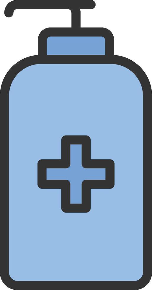 Hand Sanitizer icon image. Suitable for mobile apps, web apps and print media. vector