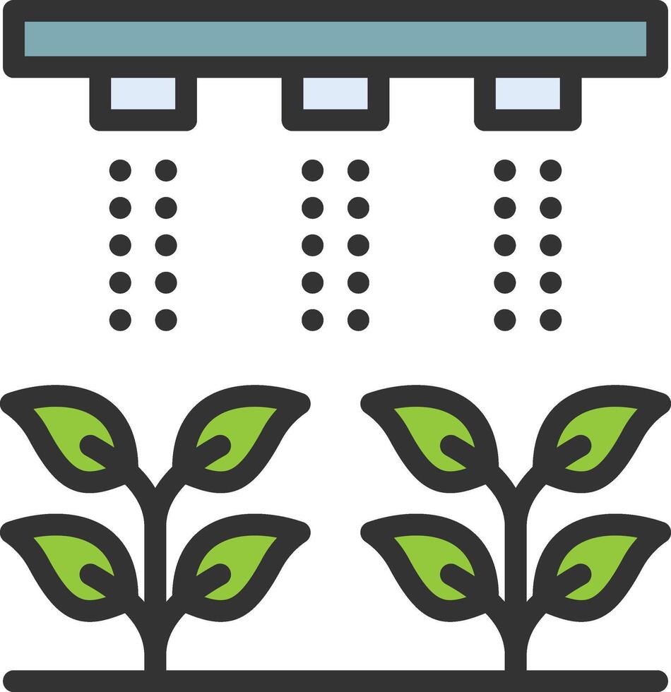 Irrigation System icon image. Suitable for mobile apps, web apps and print media. vector