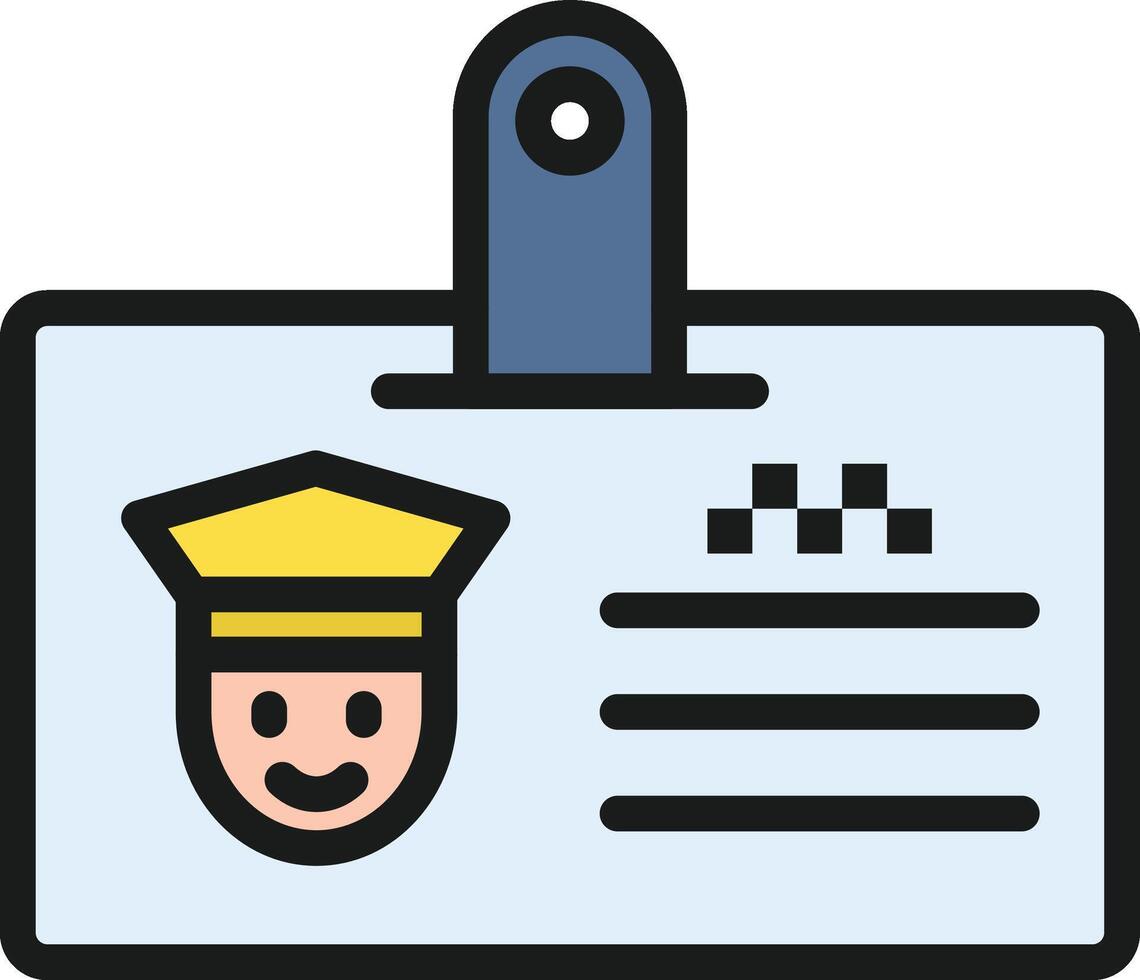 License icon image. Suitable for mobile apps, web apps and print media. vector