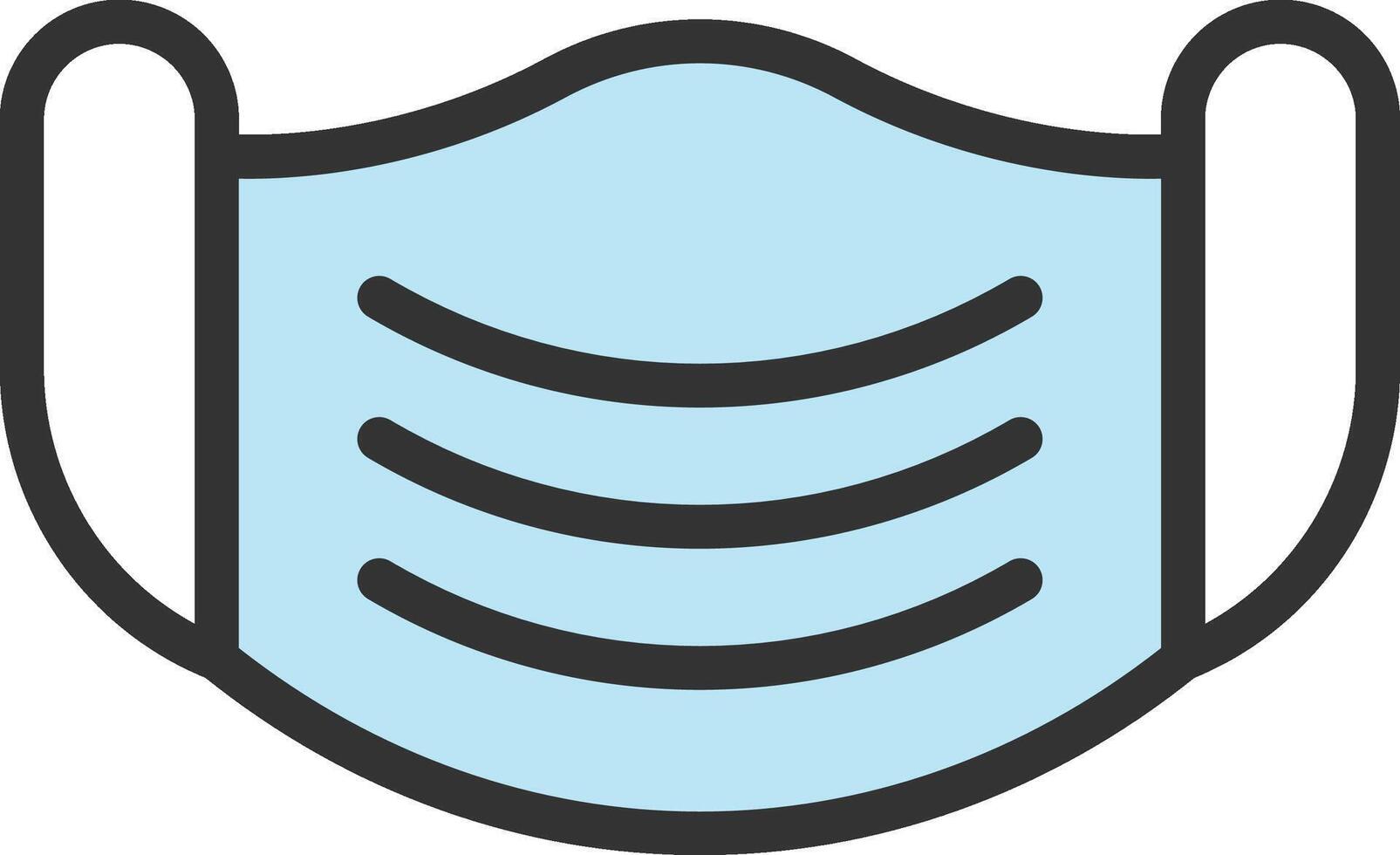Medical Mask icon image. Suitable for mobile apps, web apps and print media. vector