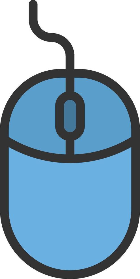 Mouse icon image. Suitable for mobile apps, web apps and print media. vector
