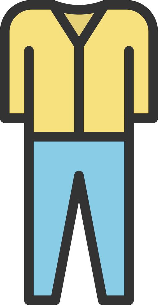 Outfit icon image. Suitable for mobile apps, web apps and print media. vector