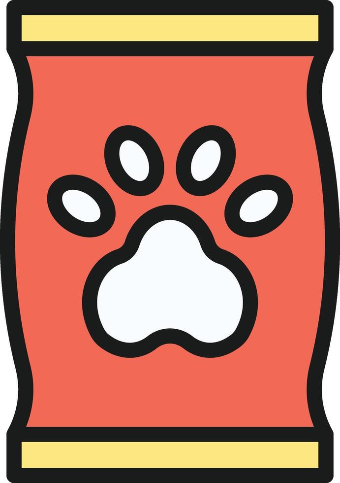 Pet Food icon image. Suitable for mobile apps, web apps and print media. vector