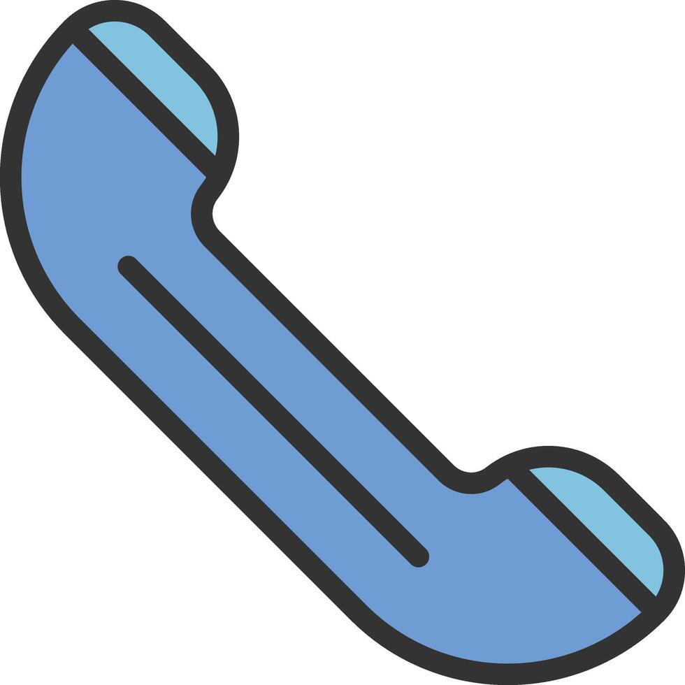 Phone Call icon image. Suitable for mobile apps, web apps and print media. vector
