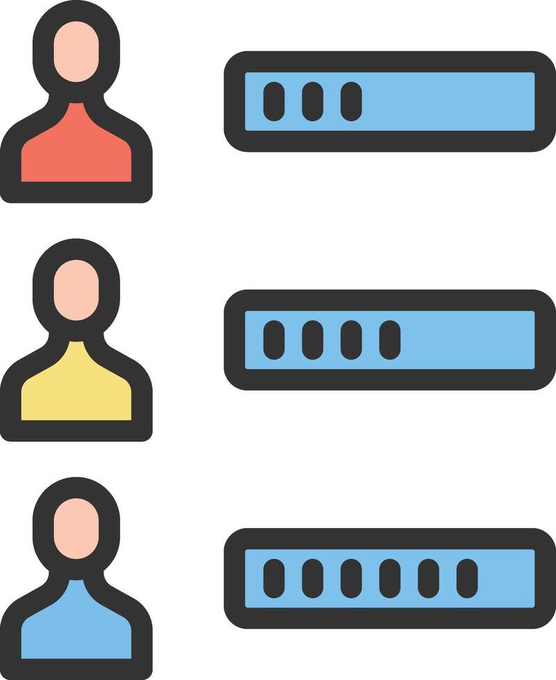 Polling icon image. Suitable for mobile apps, web apps and print media. vector