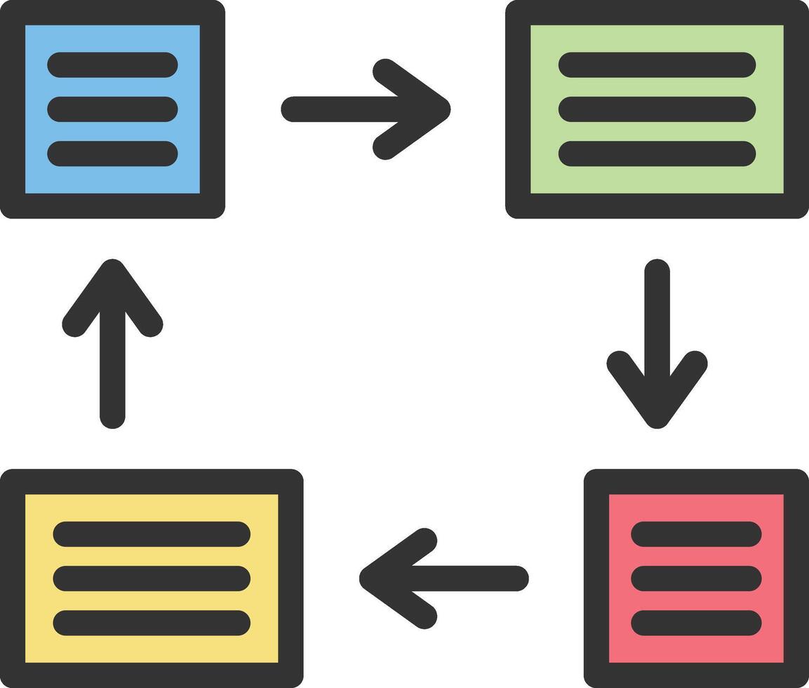 Process icon image. Suitable for mobile apps, web apps and print media. vector