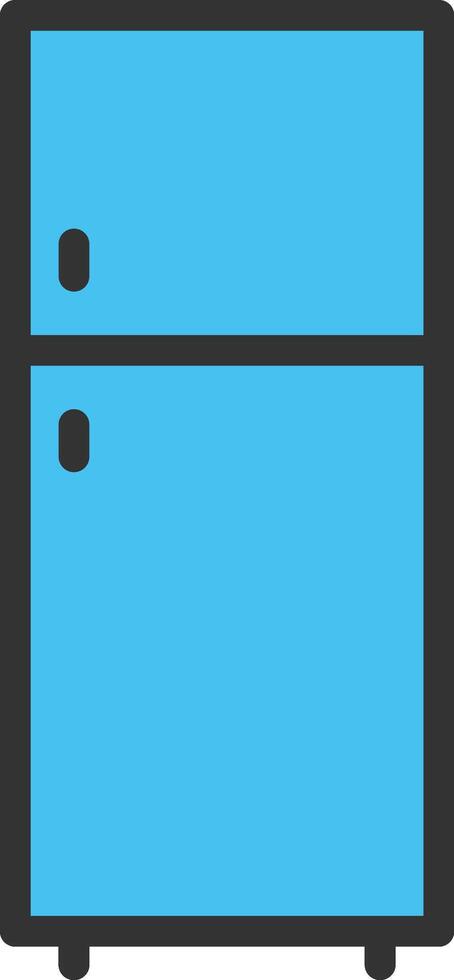 Refrigerator icon image. Suitable for mobile apps, web apps and print media. vector
