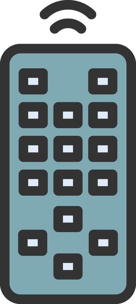 Remote Control icon image. Suitable for mobile apps, web apps and print media. vector