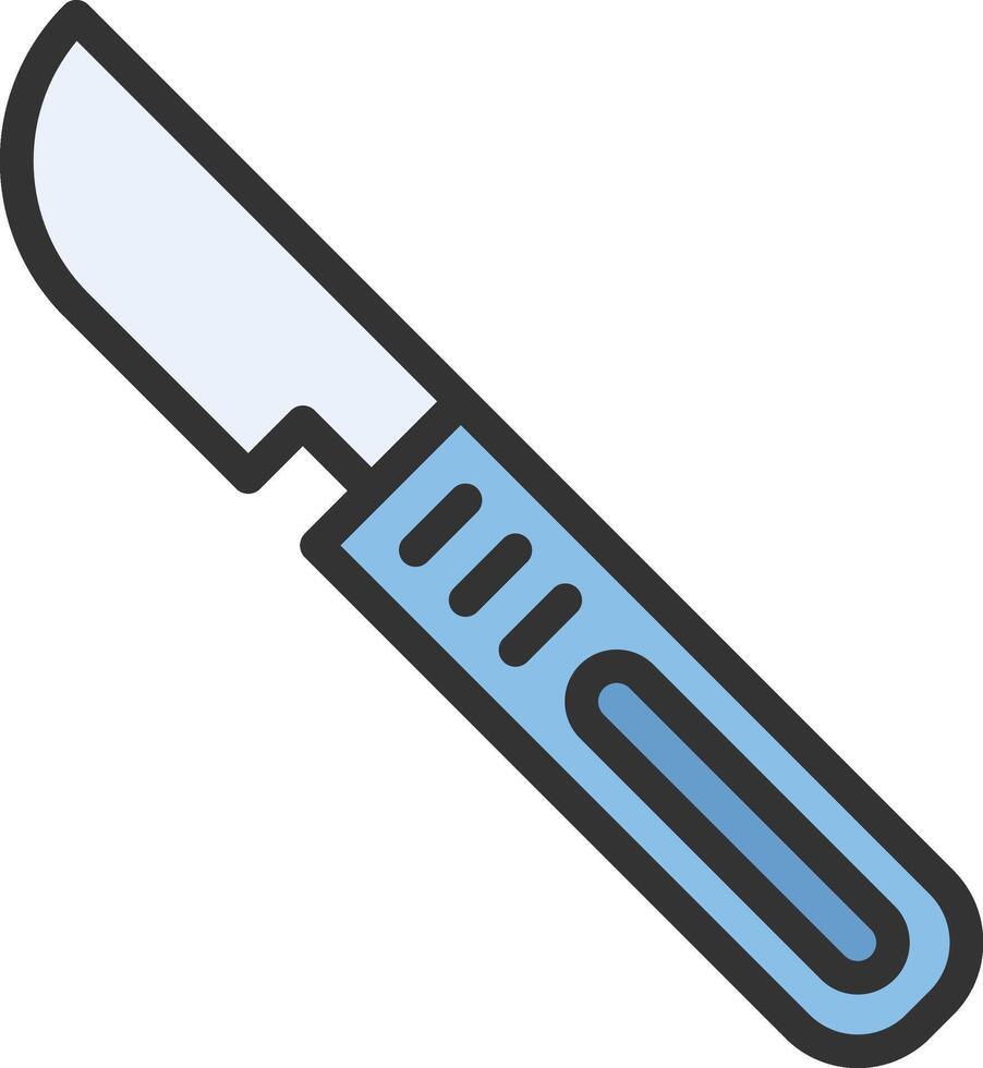 Scalpel icon image. Suitable for mobile apps, web apps and print media. vector
