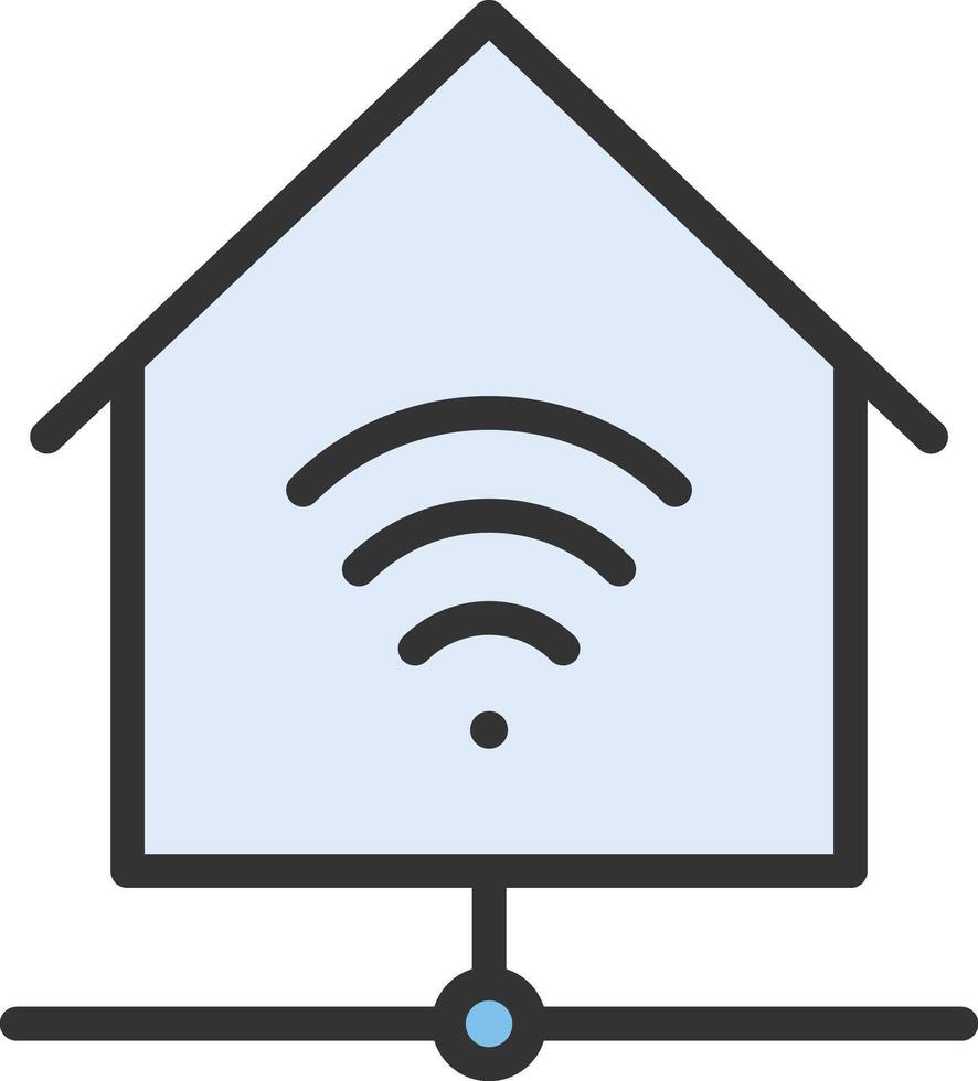 Smart Home icon image. Suitable for mobile apps, web apps and print media. vector