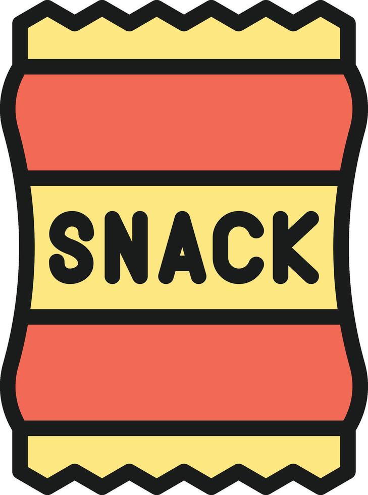 Snack icon image. Suitable for mobile apps, web apps and print media. vector