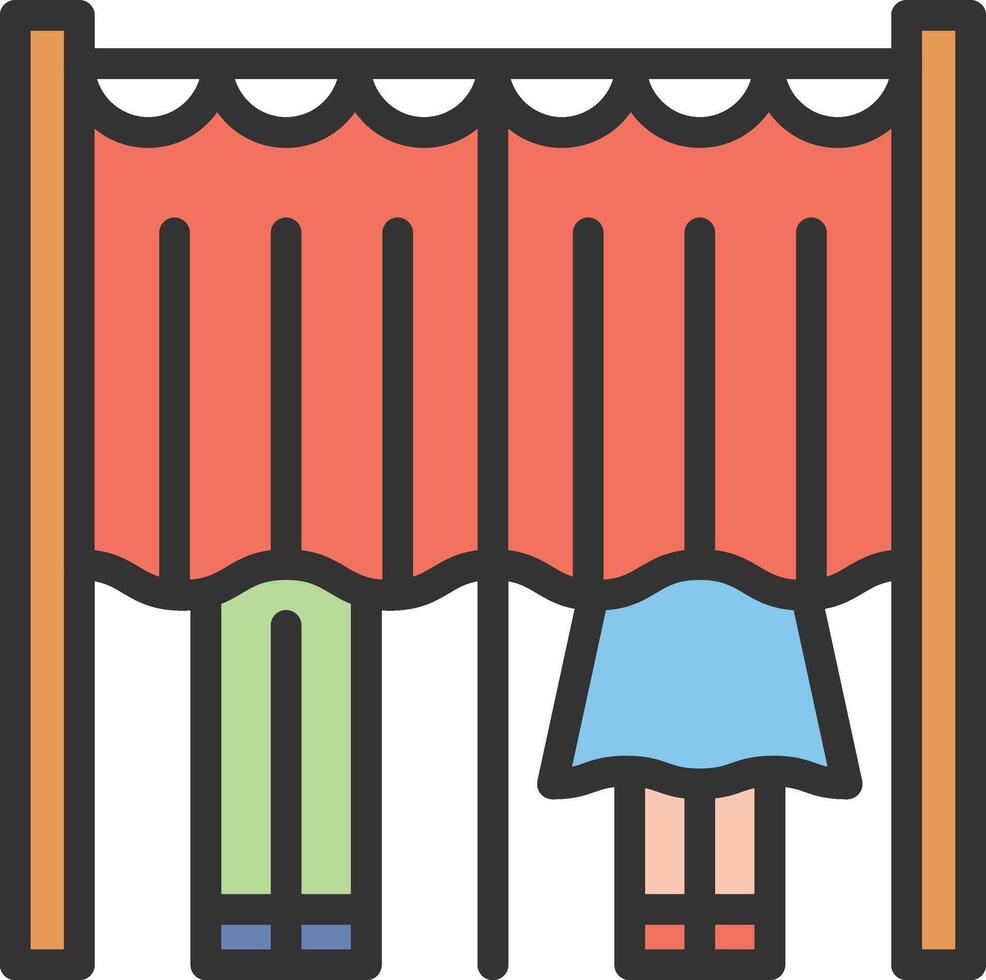 Voting Booth icon image. Suitable for mobile apps, web apps and print media. vector