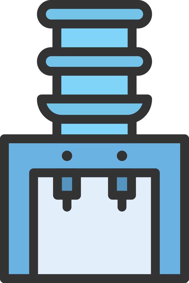 Water Dispenser icon image. Suitable for mobile apps, web apps and print media. vector