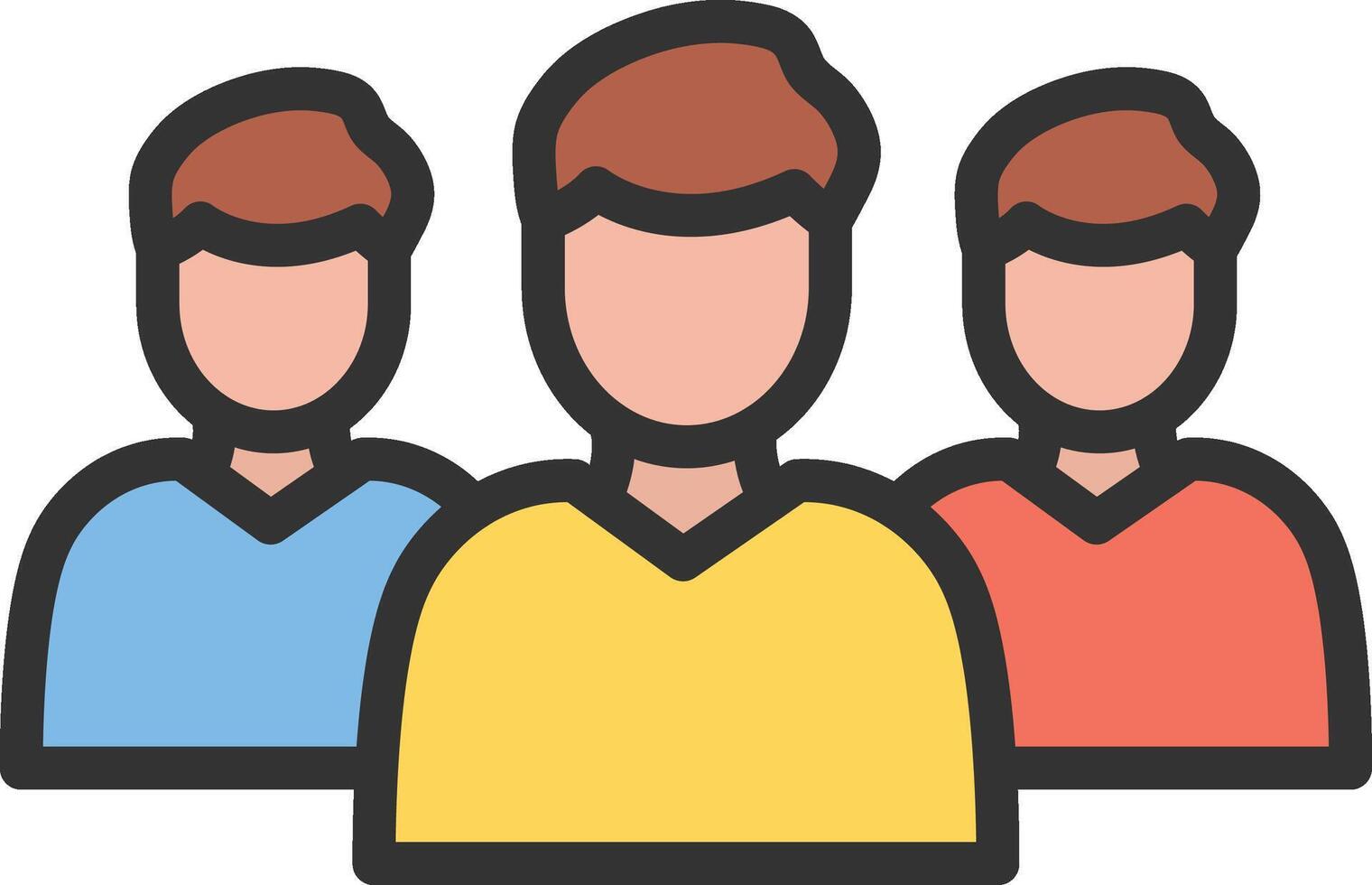 Workers icon image. Suitable for mobile apps, web apps and print media. vector