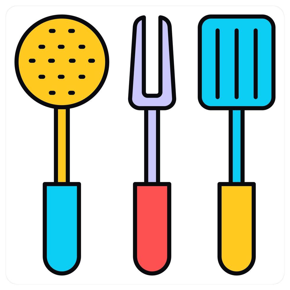 Kitchenware and dish icon concept vector