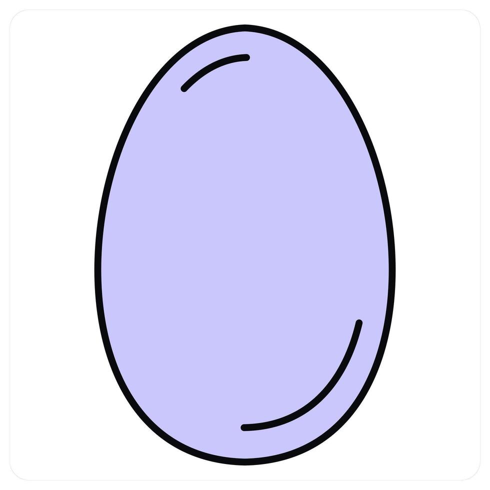 Egg and eat icon concept vector