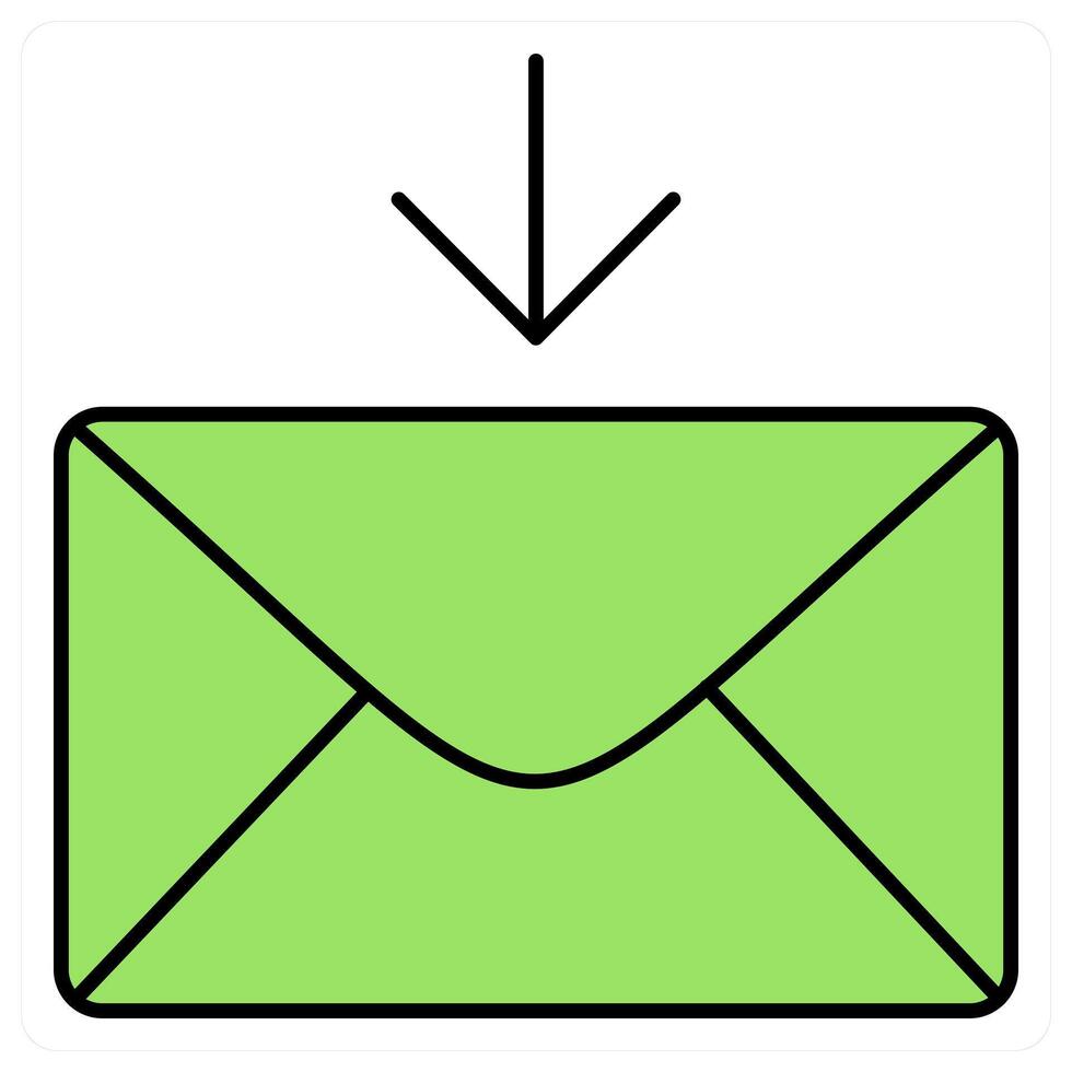 Download Message and mail icon concept vector