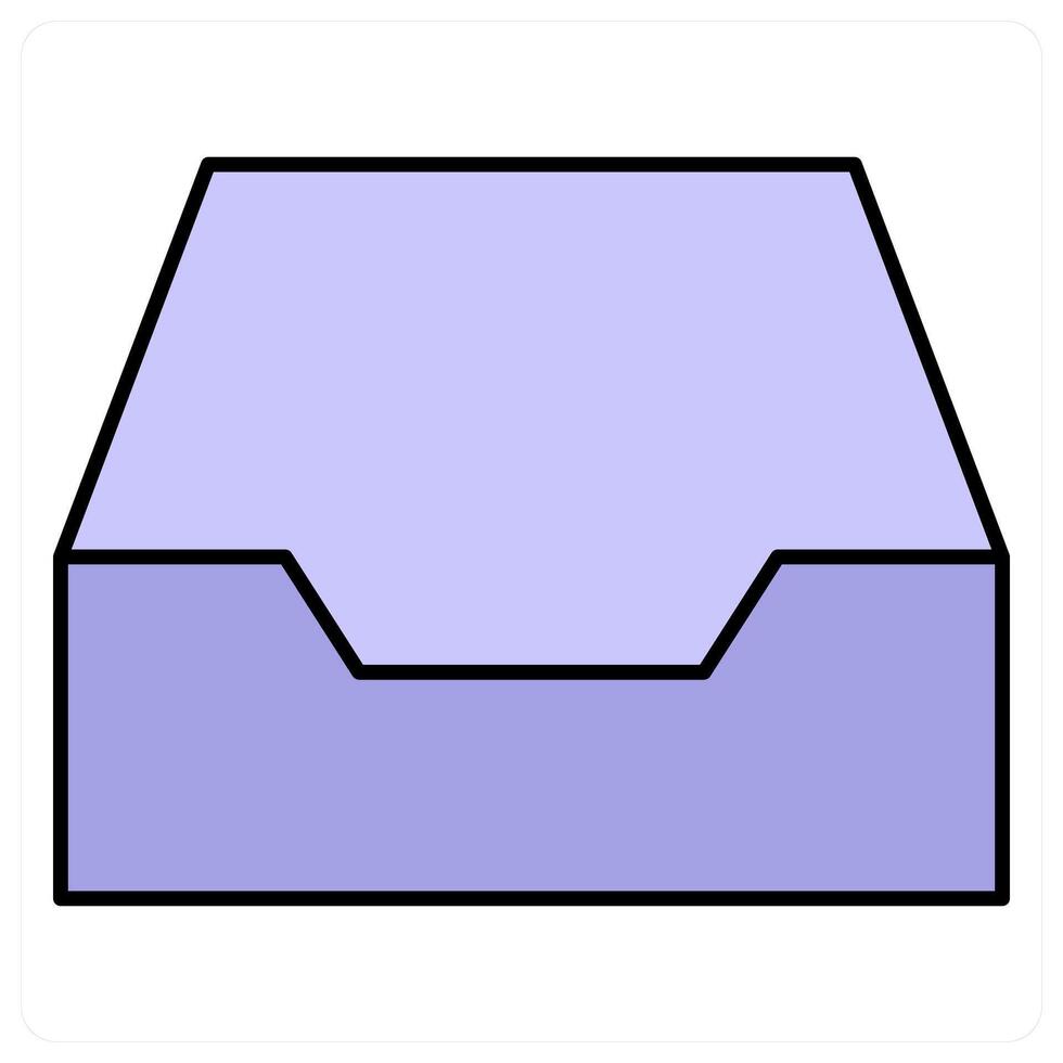 Archive and box icon concept vector