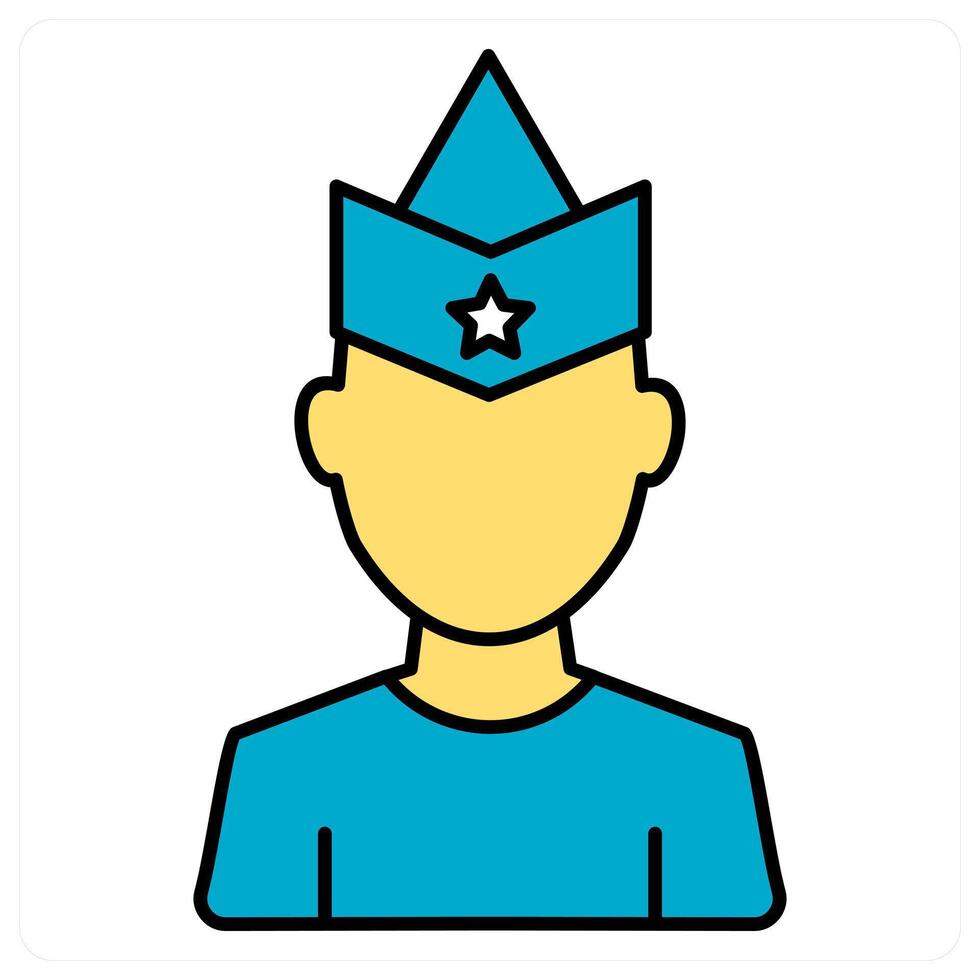 Man and boy icon concept vector