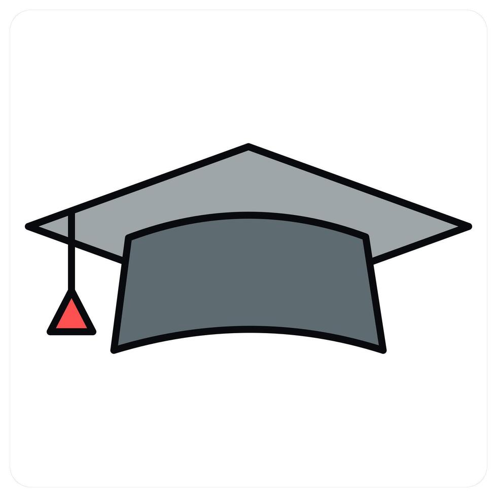 Graduate Cap and graduation icon concept vector